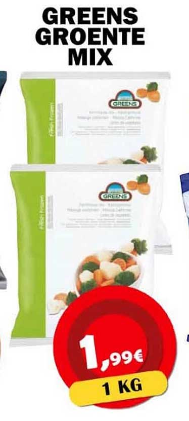 GREENS GROENTE MIX