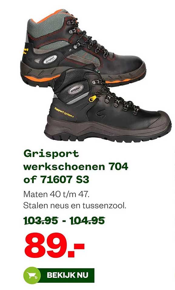 Grisport werkschoenen 704 of 71607 S3
