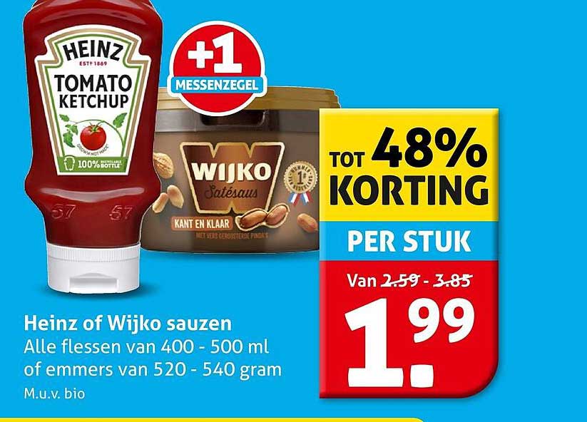 Heinz of Wijko sauzen