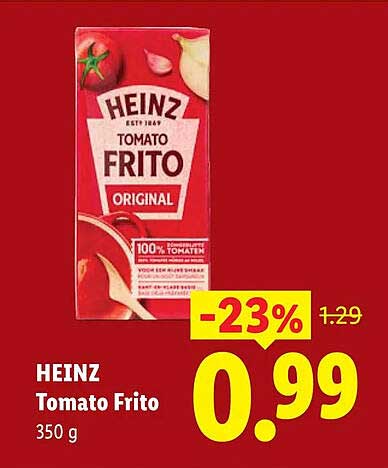 HEINZ Tomato Frito 350 g