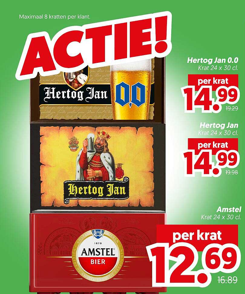 Hertog Jan 0.0 Krat 24 x 30 cl.