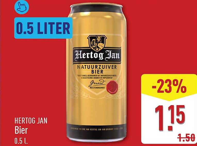 Hertog Jan Bier 0.5 L.