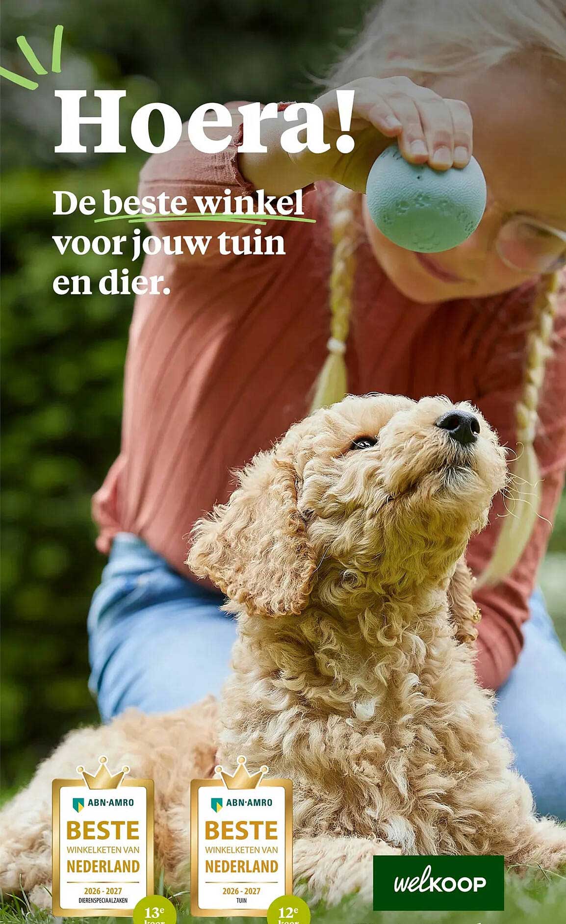 Hoera! De beste winkel voor jouw tuin en dier.