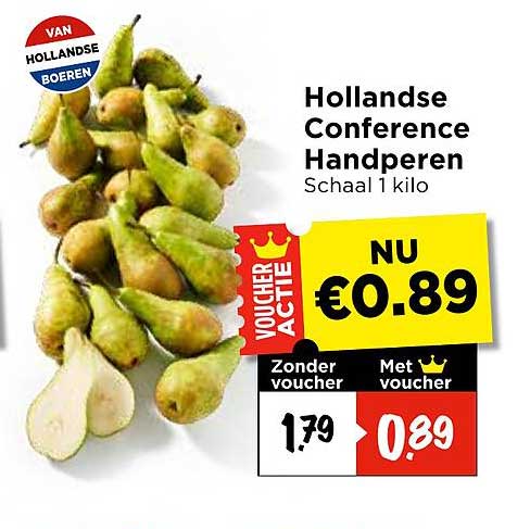 Hollandse Conference Handperen Schaal 1 kilo