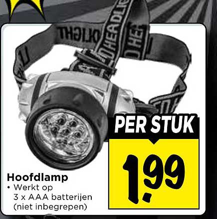 Hoofdlamp