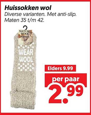 Huissokken wol
