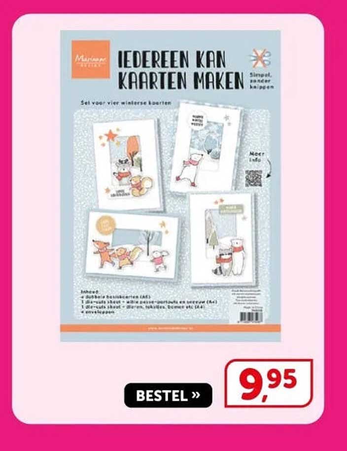Iedereen kan kaarten maken