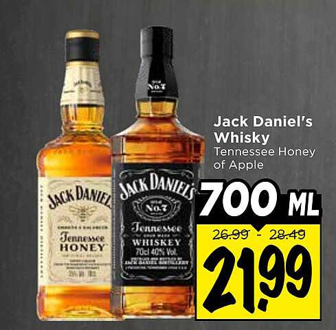 Jack Daniel’s Whisky Tennessee Honey of Apple 700 ML