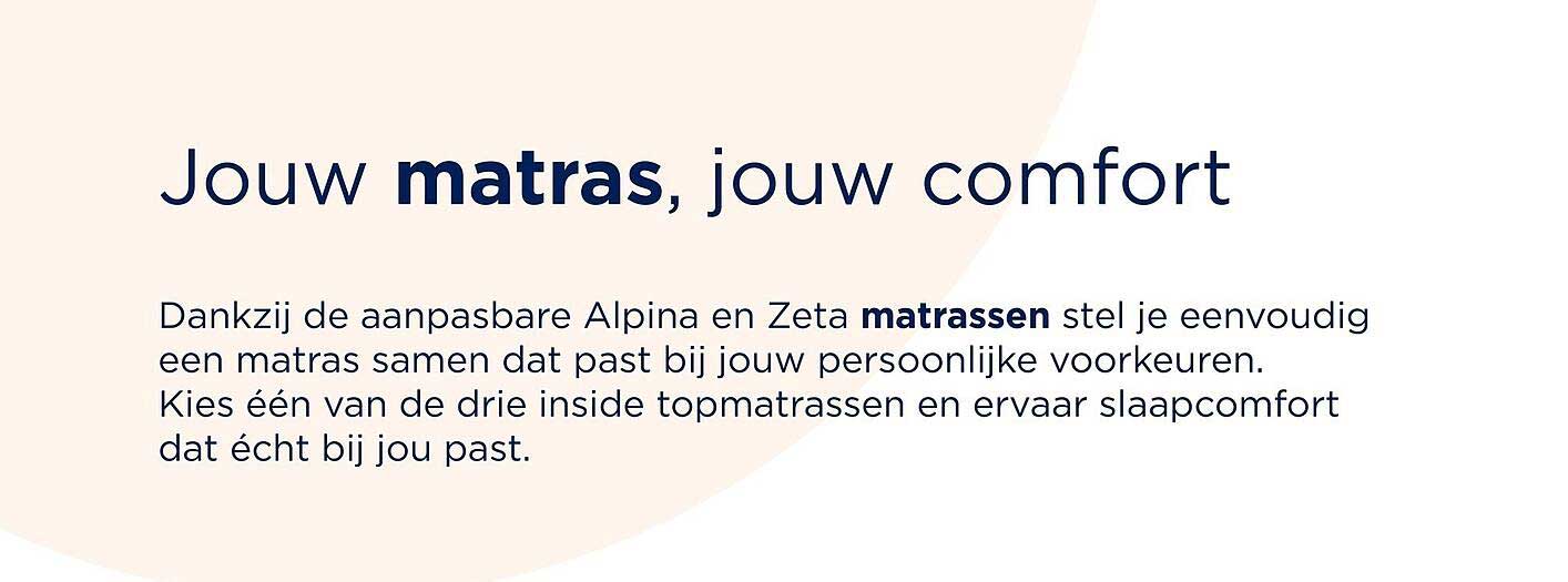 Jouw matras, jouw comfort