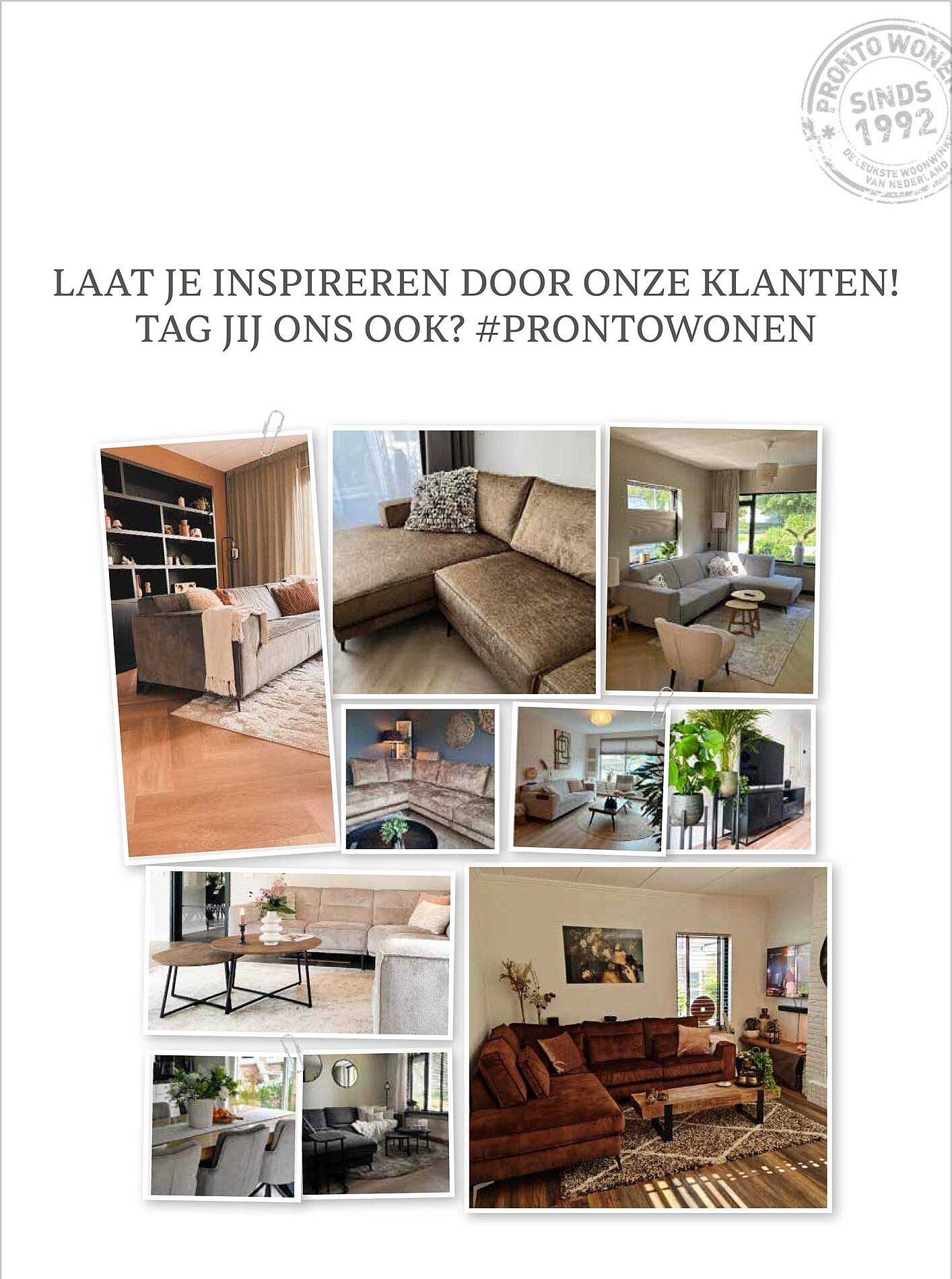 LAAT JE INSPIREREN DOOR ONZE KLANTEN! TAG JIJ ONS OOK? #PRONTOWONEN