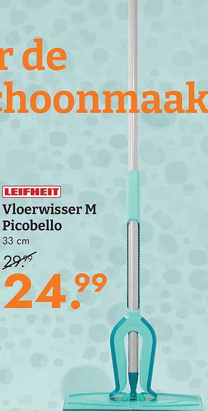 LEIFHEIT Vloerwisser M Picobello 33 cm