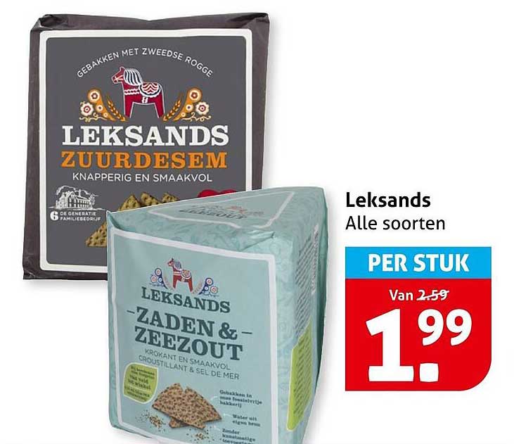 Leksands Alle soorten