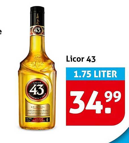 Licor 43 1.75 liter