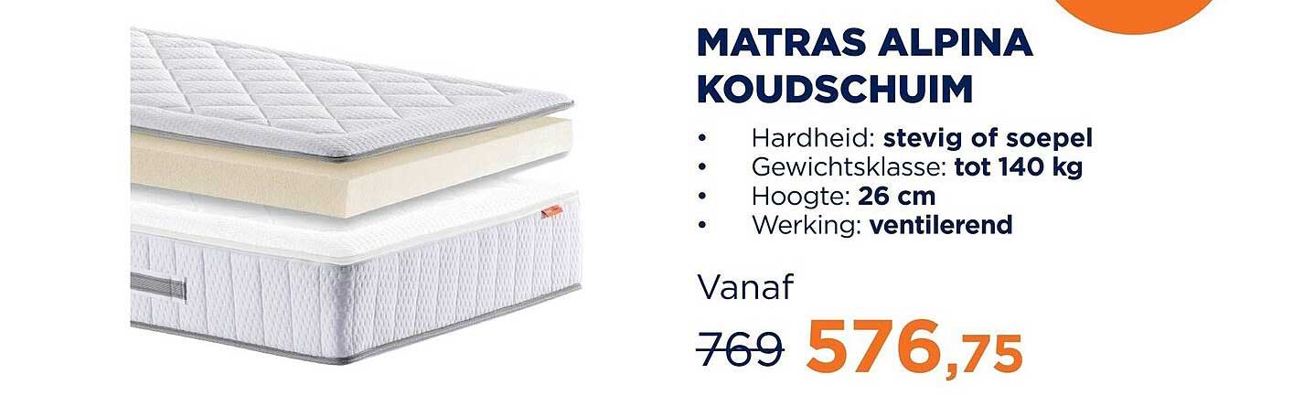 MATRAS ALPINA KOUDSCHUIM