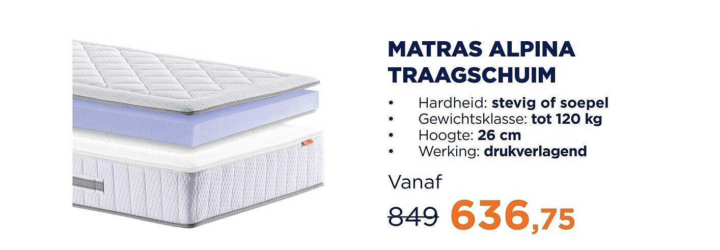 MATRAS ALPINA TRAAGSCHUIM