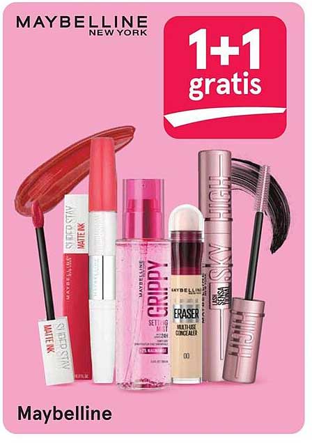 Maybelline 1+1 gratis