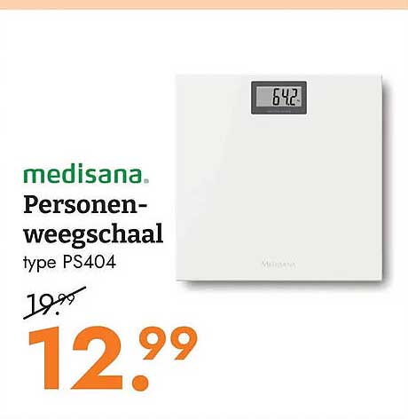 medisana Personenweegschaal type PS404