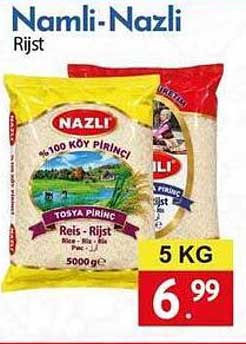 Namli-Nazli Rijst 5 KG