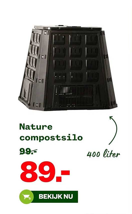 Nature compostsilo 400 liter
