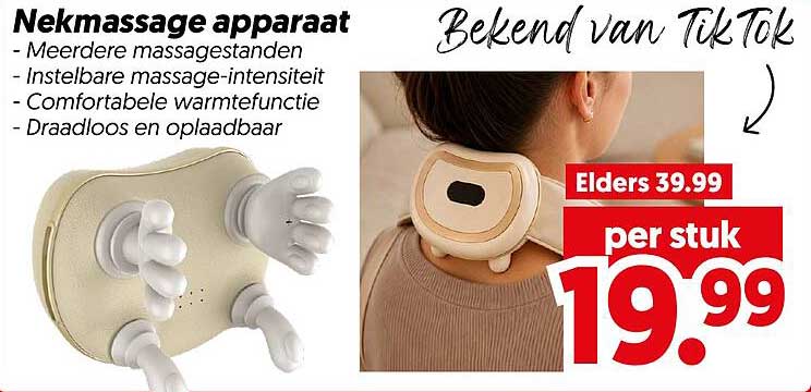 Nekmassage apparaat