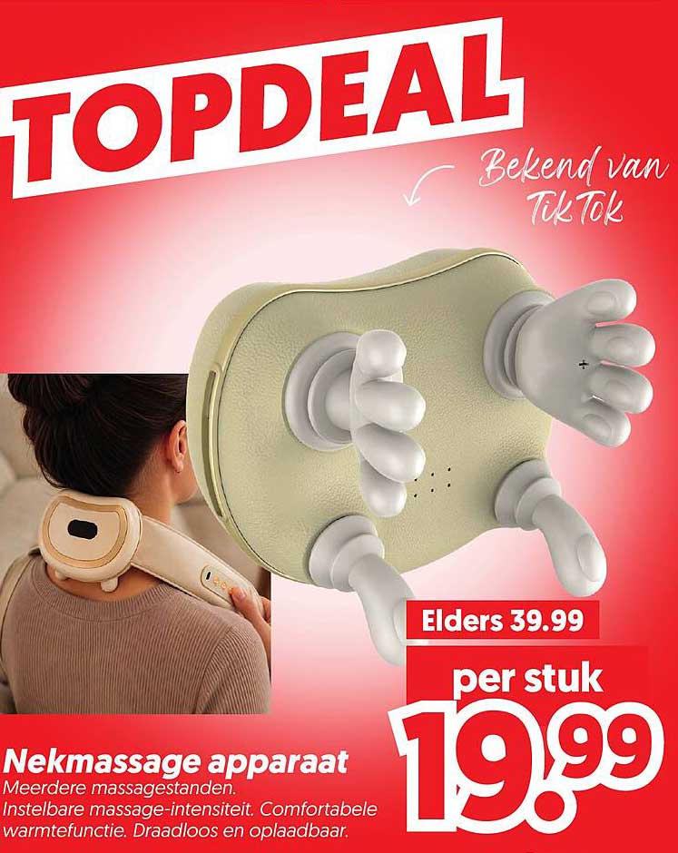 Nekmassage apparaat
