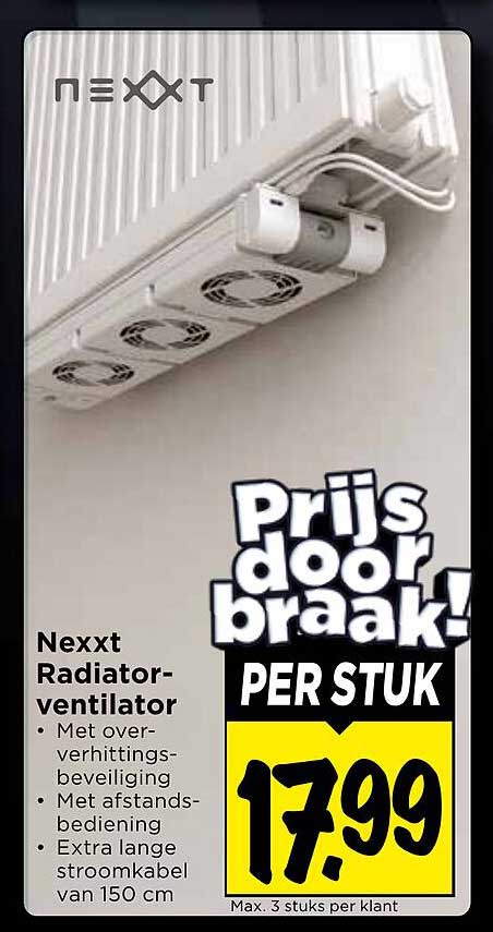 Nexxt Radiator-ventilator