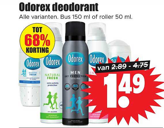 Odorex deodorant