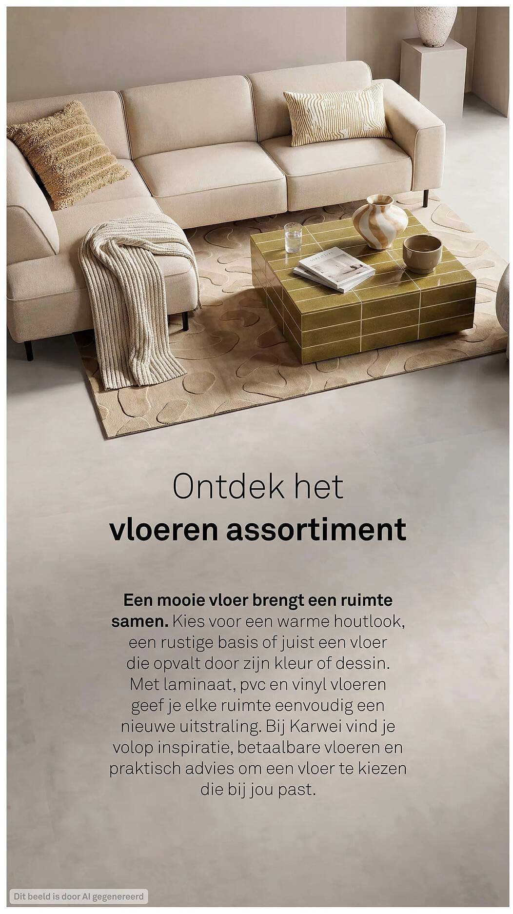 Ontdek het vloeren assortiment