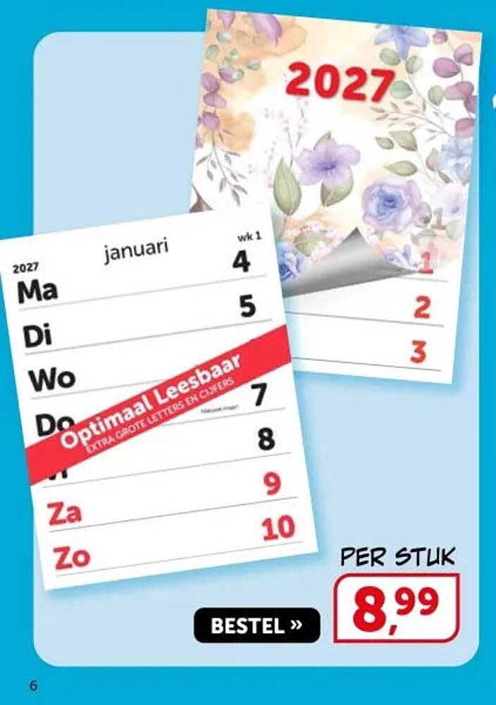 Optimaal Leesbaar extra grote letters en cijfers