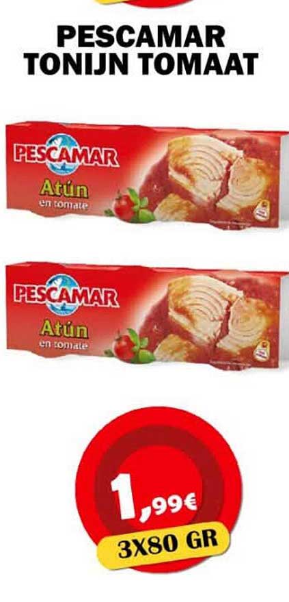 PESCAMAR TONIJN TOMAAT