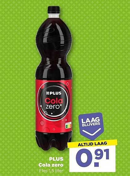 PLUS Cola zero