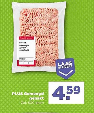 PLUS Gemengd gehakt