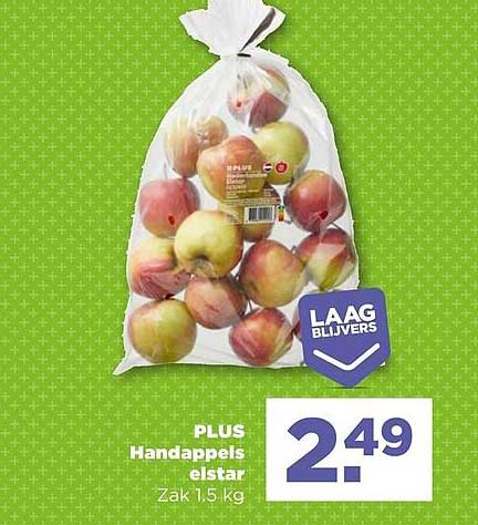 PLUS Handappels elstar Zak 1.5 kg