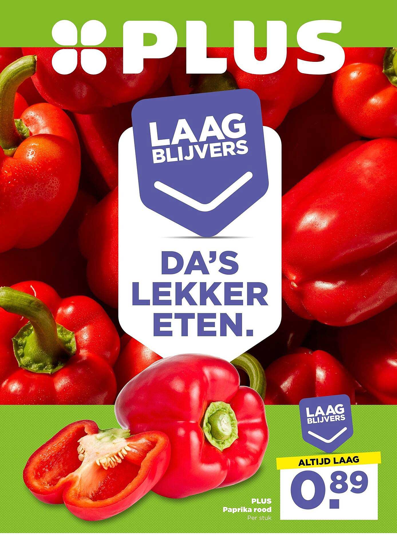 PLUS Paprika rood