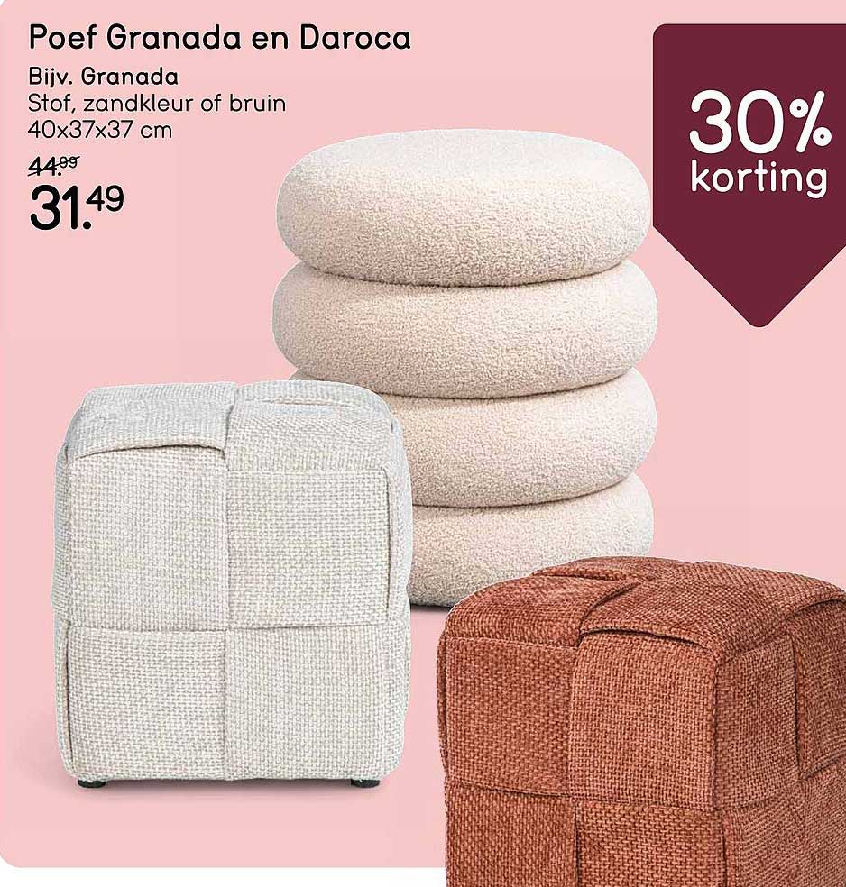 Poef Granada en Daroca