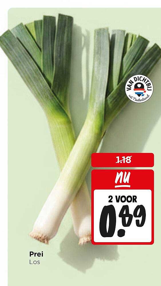 Prei Los 2 voor 0,89