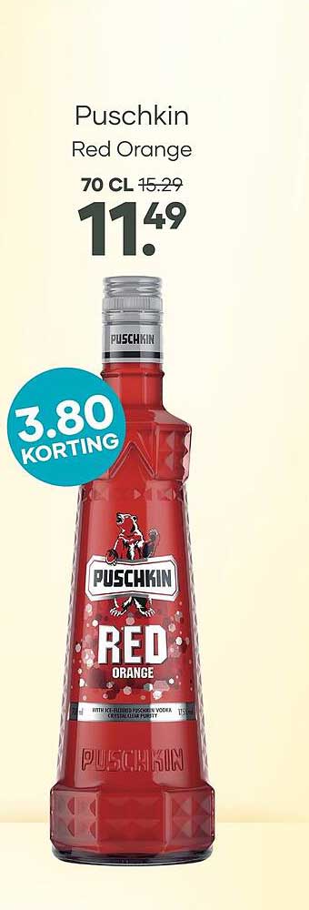 Puschkin Red Orange