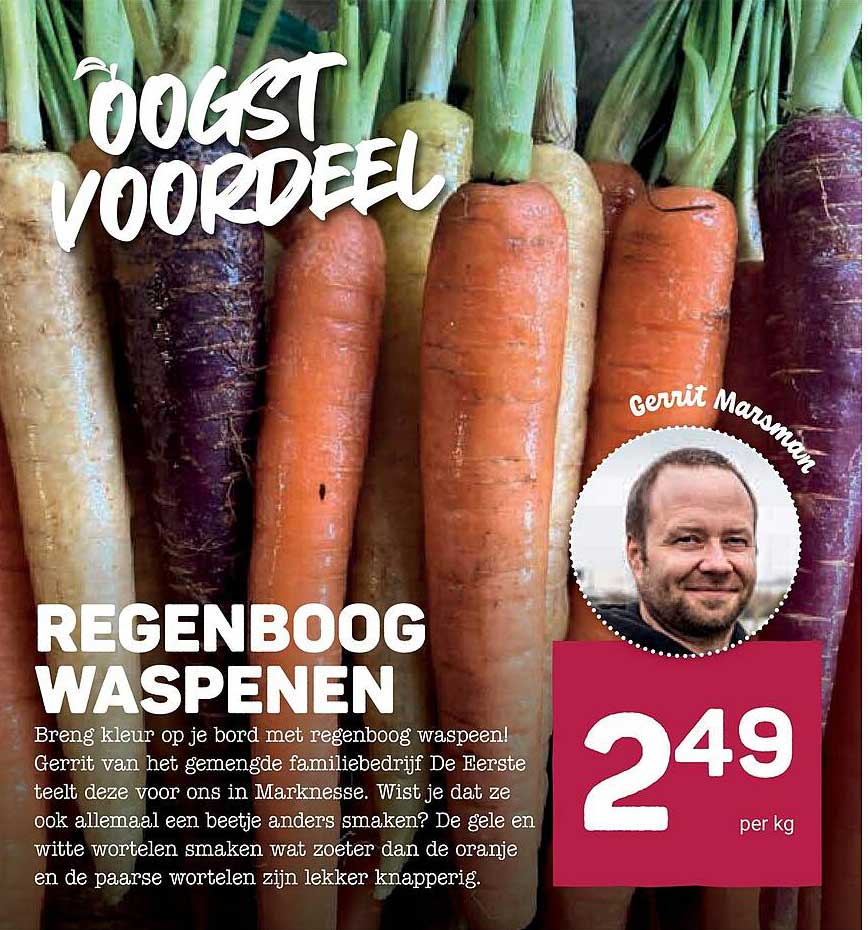 Regenboog waspeen