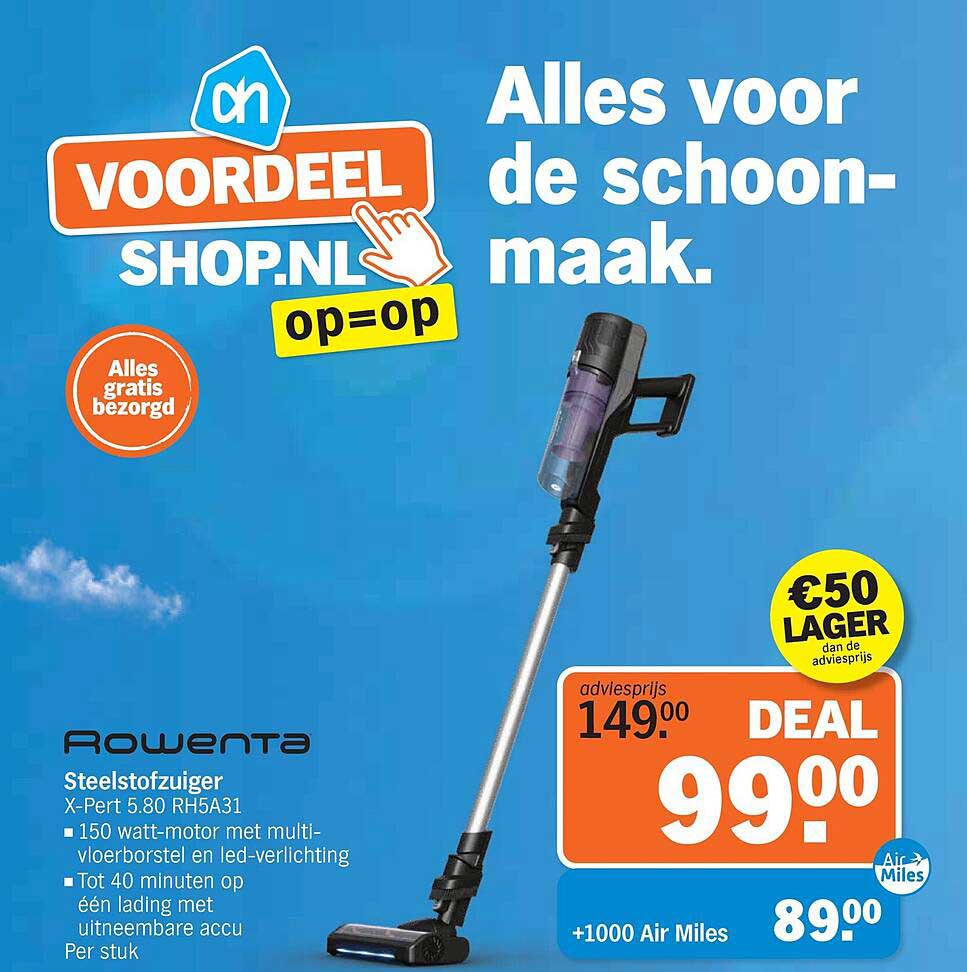 Rowenta Steelstofzuiger X-Pert 5.80 RH5A31 DEAL