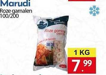 Roze garnalen 100/200