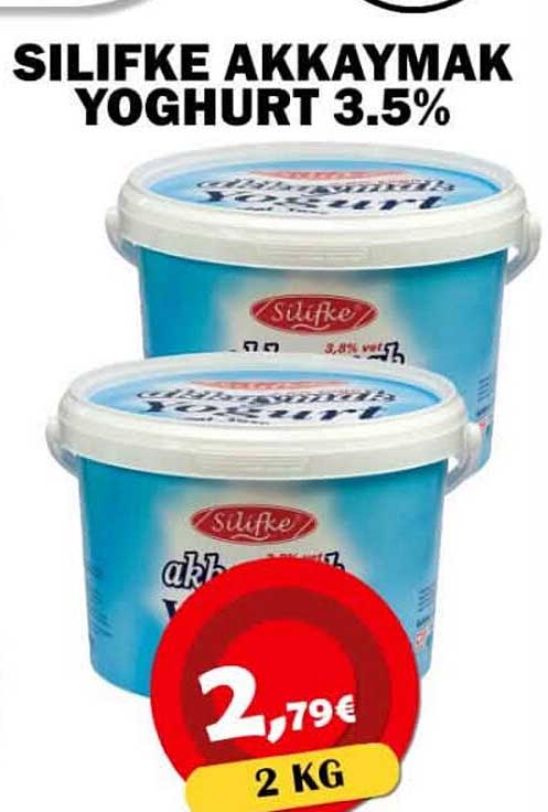 SILIFKE AKKAYMAK YOGHURT 3.5%