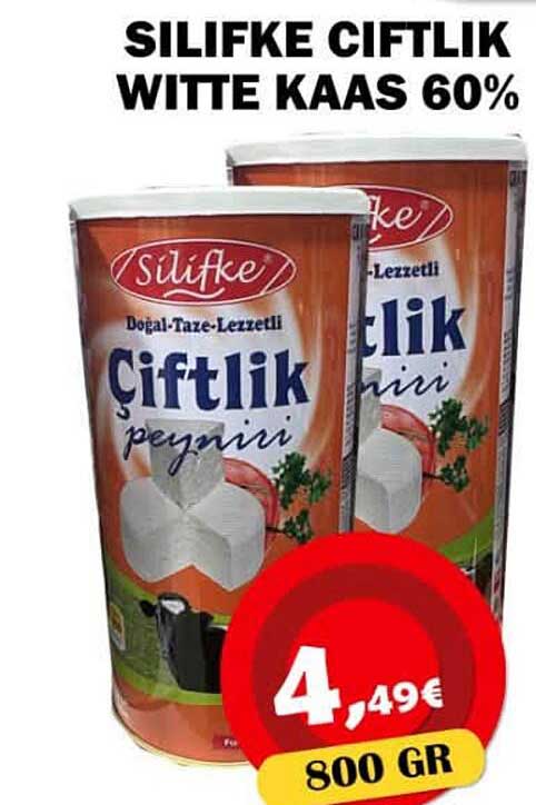 SILIFKE CIFTLIK WITTE KAAS 60%
