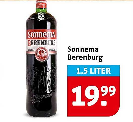 Sonnema Berenburg 1.5 liter