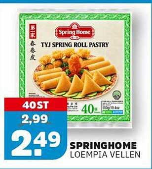 SPRINGHOME LOEMPIA VELLEN