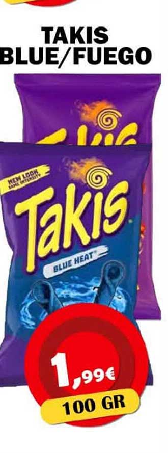 Takis Blue/Fuego 100 gr