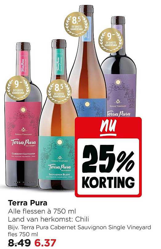 Terra Pura 25% korting
