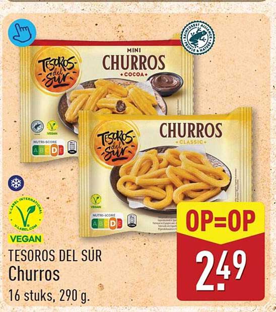 TESOROS DEL SUR Churros