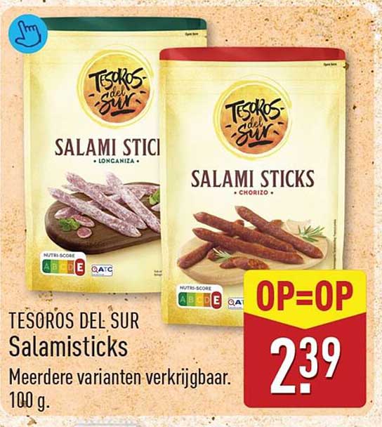 TESOROS DEL SUR Salamisticks