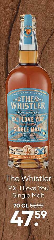 The Whistler P.X. I Love You Single Malt