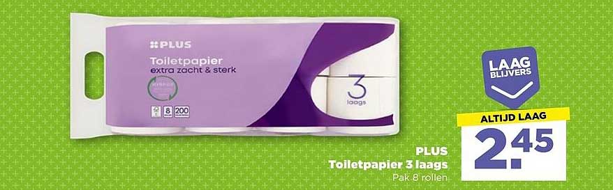 Toiletpapier 3 laags